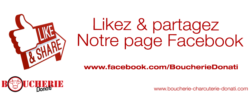 Suivez nous sur notre page Facebook