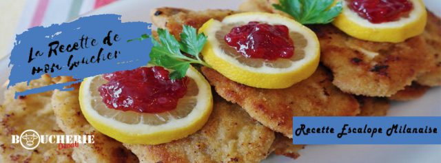 Recette escalope milanaise